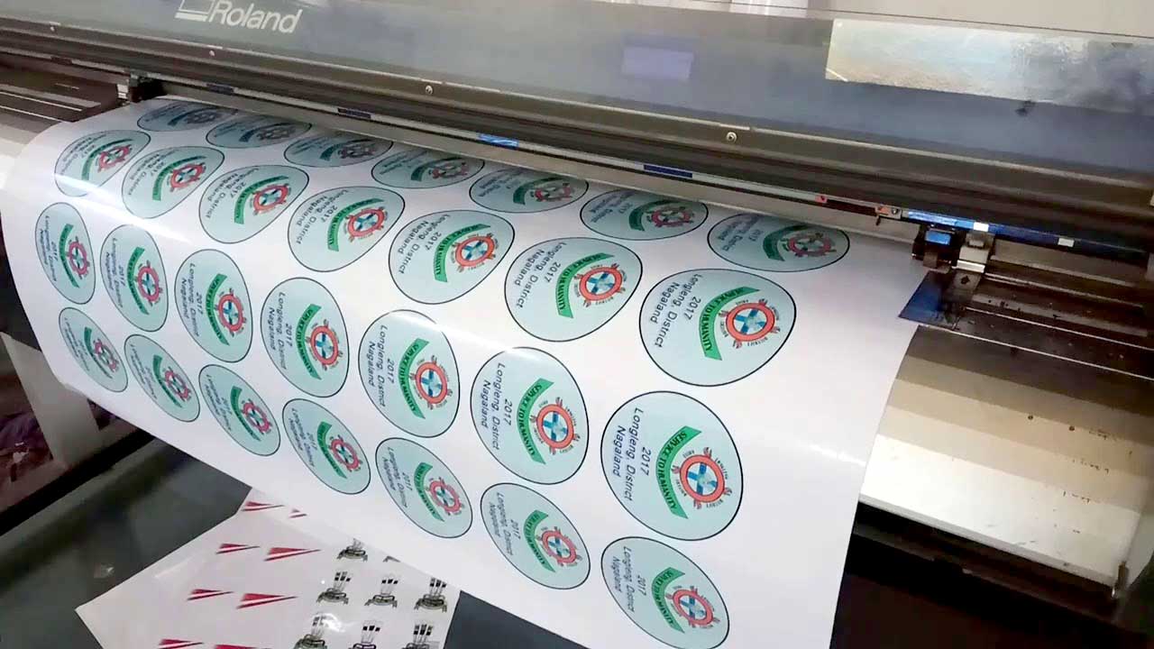 sticker printing vinyl