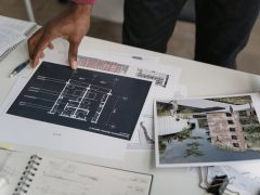 updated drawings based on real-world site measurements