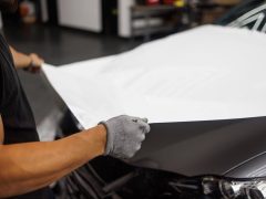 car receiving full vehicle branding wrap in Durban